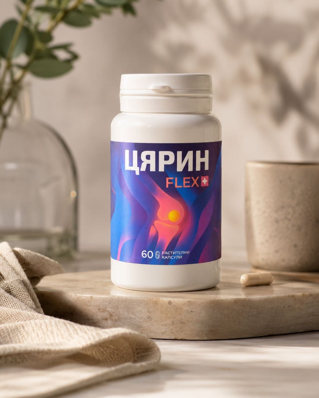 ЦЯРИН FLEX+ — естествена грижа за ставите